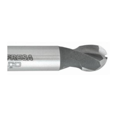 Fresa Topo Esférica HSS 6,00mm 2 Cortes 1454 INDACO-99b51990-3654-42da-a1f3-178b19f8ea75