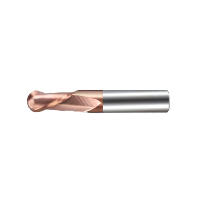 Fresa Topo Esférica Metal Duro 3.00mm 2 Cortes Bronze 45 HRC TiALN 5030304 HEINZ-a25d99d4-dd4a-4a39-9527-227acb689966