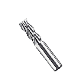 Fresa Topo Reto HP Metal Duro 3C 6.00mm x 15 x 50 Alumínio 6300600 HEINZ