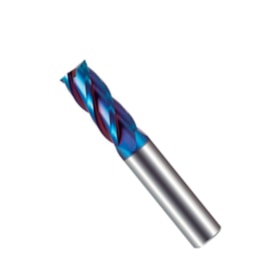 Fresa Topo Reto HP Metal Duro 4C 12.00mm x 30 x 75 63 HRC Blue 6541200 HEINZ