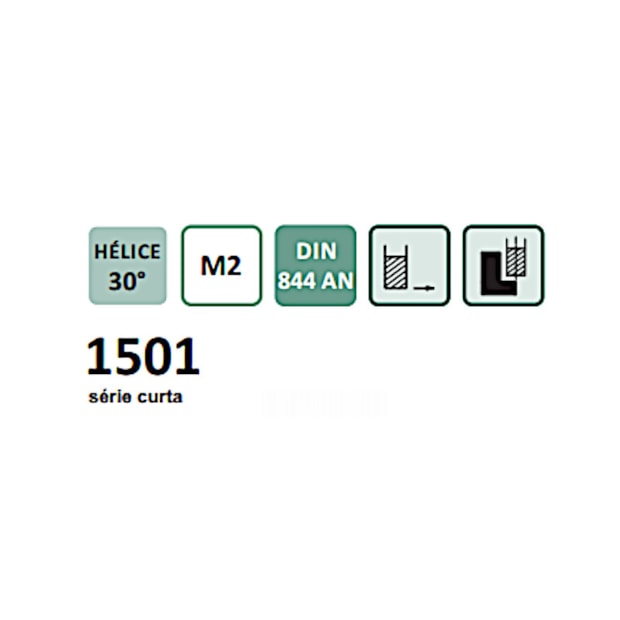 Fresa Topo Reto HSS 10,00mm 4 Cortes 1501 INDACO-1017af68-5515-46af-852e-121a179d21ac