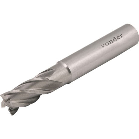 Fresa Topo Reto HSS 10,00mm 4 Cortes 5315100000 VONDER