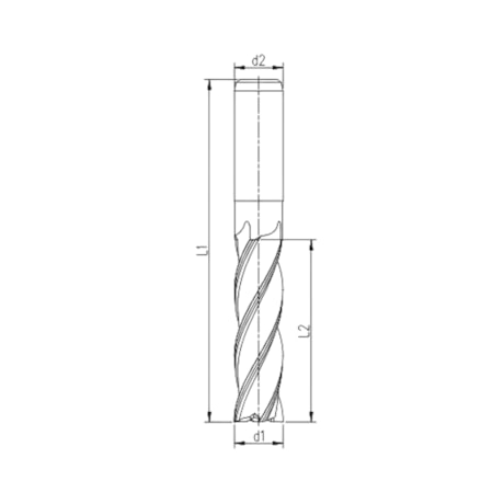 Fresa Topo Reto HSS-Co 10,00mm 4 Cortes 1511 INDACO-f2888a81-d73d-4b81-997e-377522e35e10