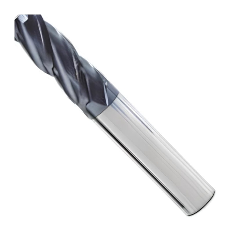 Fresa Topo Reto MD 4 Cortes 15mm x 30 x 80mm H15 45 HRC TIALN