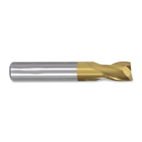 Fresa Topo Reto Metal Duro 5,00mm 2 Cortes Curta 684 HEINZ