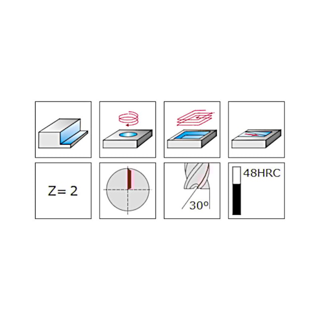 Fresa Topo Toroidal Metal Duro 2,00mm 2 Cortes H4044918-2-30 PROTOTYP-011a6b8e-7951-4093-9899-92d1fd147b16