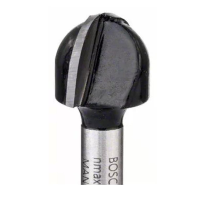 Fresa Tupia Meia Cana R 5/16 Haste 1/4