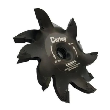 Fresa Widia 35mm para Cortador de Parede Bric 35 61281 CORTAG 