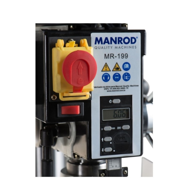 Fresadora e Furadeira com Correia 220V Monofásico MR-199 MANROD-2931e286-adfd-4b1d-8d97-5d81e7b37dc9