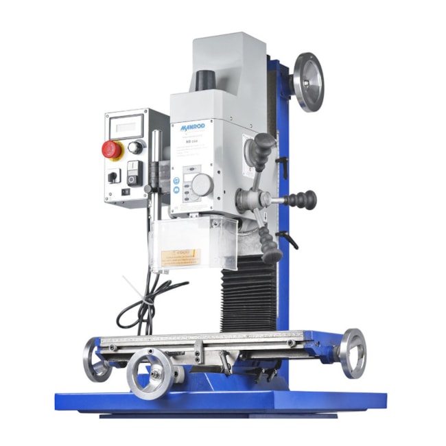 Fresadora/Furadeira de Bancada 63mm/ 20mm Cm2 220V MR-222 C/BANCADA MANROD-f61e422f-b45d-404d-96f5-76ac705d2301