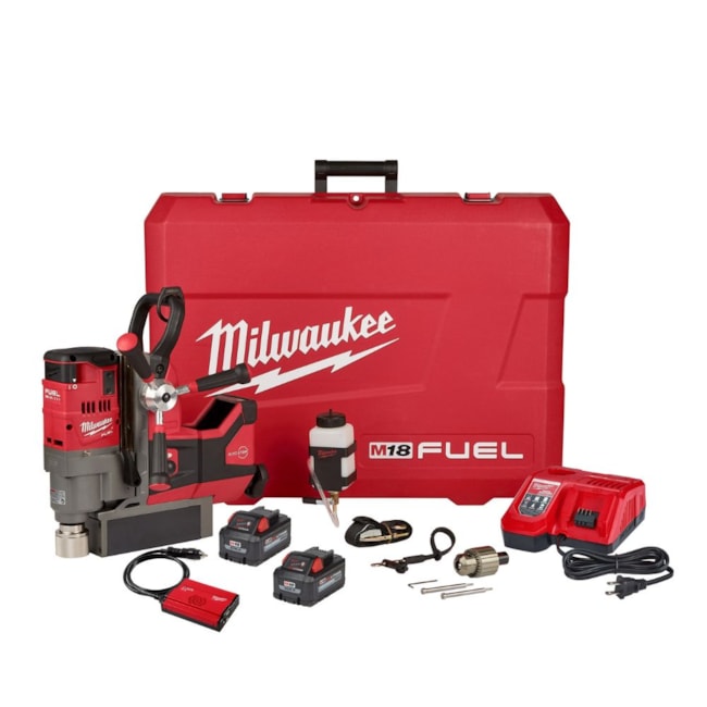 Furadeira de Base Magnética 38mm 18V com 2 Baterias 8.0Ah Carregador Bivolt e Maleta 2788-22HD MILWAUKEE-ea535b99-2073-470f-bcf6-47720f9feab0