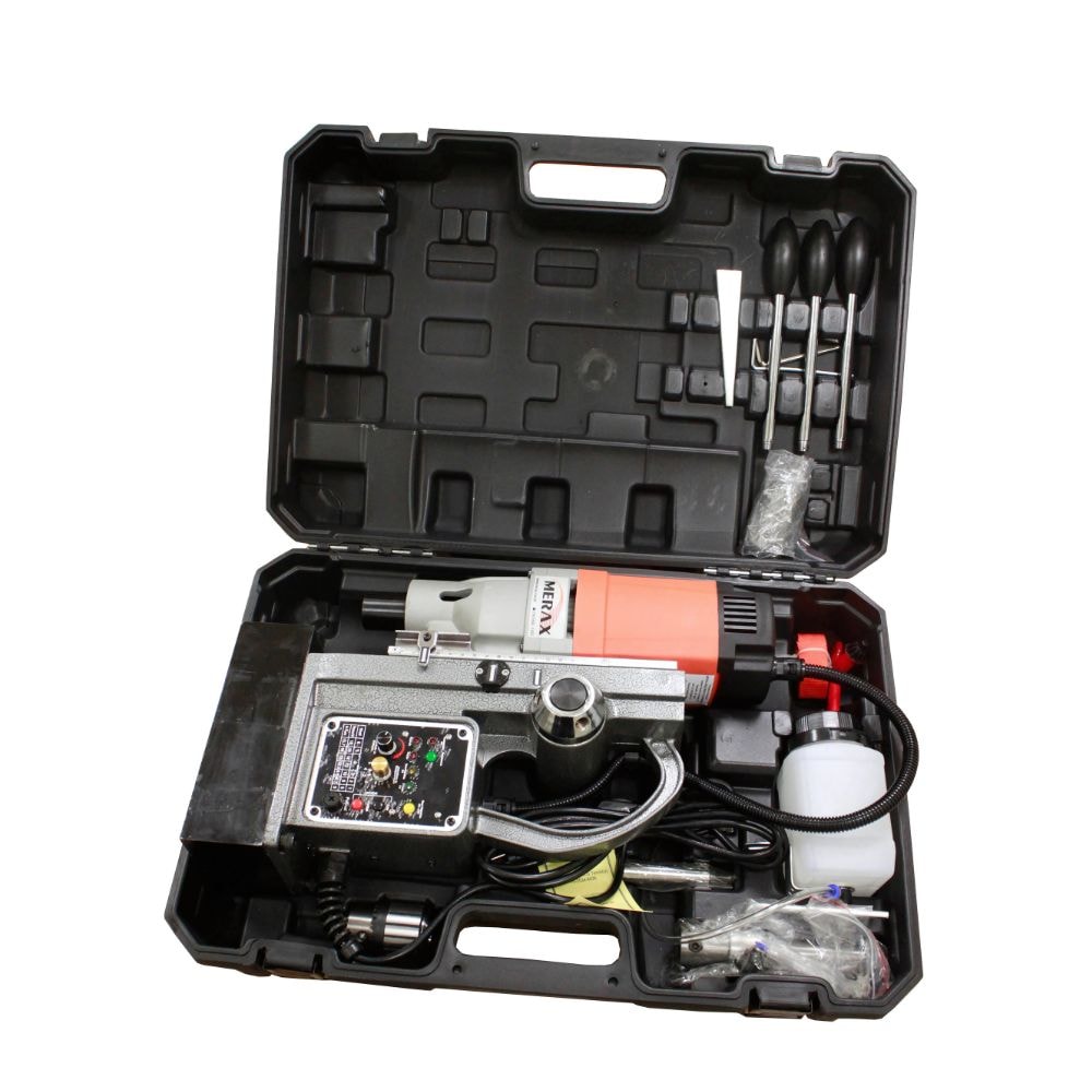Furadeira de Base Magnética 50mm 1500W 220V FE50C MERAX