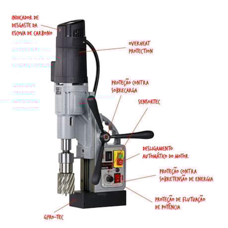 Furadeira de Base Magnética 55mm 1700W 220V ECO.55S+/T EUROBOOR-8f59940a-cae8-4e3e-ba14-510672005208