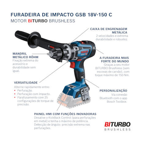 Furadeira de Impacto 1/2