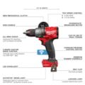 Furadeira Parafusadeira  1/2" 18V sem Bateria e sem Carregador 2905-20 MILWAUKEE