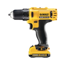 Furadeira Parafusadeira 3/8'' com Carregador e 2 Baterias 12V Bivolt DCD710D2-BR DEWALT