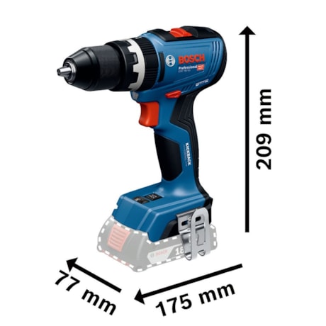 Furadeira Parafusadeira de Impacto 1/2