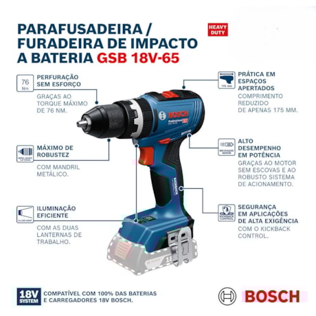 Furadeira Parafusadeira de Impacto 1/2