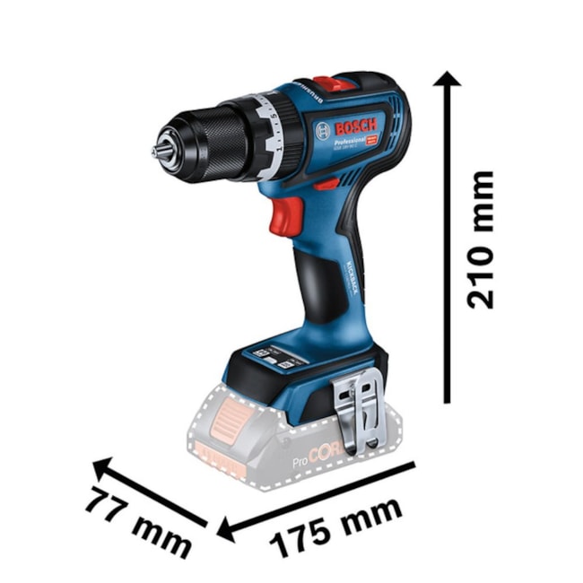 Furadeira Parafusadeira de Impacto 1/2