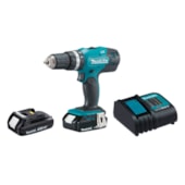 Furadeira/ Parafusadeira de Impacto 1/2" 2 Baterias 18V com Maleta Bivolt DHP453SYE MAKITA Furadeira/ Parafusadeira de Impacto 1/2" 2 Baterias 18V com Maleta Bivolt DHP453SYE MAKITA