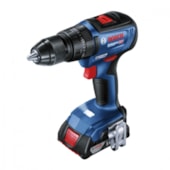 Furadeira/ Parafusadeira de Impacto 1/2" 2 Baterias 18V com Maleta Bivolt GSB 18V-50 BOSCH Furadeira/ Parafusadeira de Impacto 1/2" 2 Baterias 18V com Maleta Bivolt GSB 18V-50 BOSCH