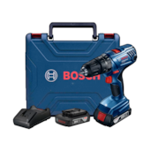 Furadeira/ Parafusadeira de Impacto 1/2" 2 Baterias 18V com Maleta Bivolt GSB180LI BOSCH Furadeira/ Parafusadeira de Impacto 1/2" 2 Baterias 18V com Maleta Bivolt GSB180LI BOSCH
