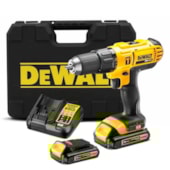Furadeira/ Parafusadeira de Impacto 1/2" 2 Baterias 20V Bivolt com Maleta DCD776C2-BR DEWALT Furadeira/ Parafusadeira de Impacto 1/2" 2 Baterias 20V Bivolt com Maleta DCD776C2-BR DEWALT