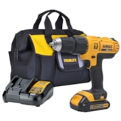 Furadeira Parafusadeira de Impacto 1/2" 20V DCD776LC1BR com Bateria e Carregador Bivolt + Bolsa DEWALT Furadeira Parafusadeira de Impacto 1/2" 20V DCD776LC1BR com Bateria e Carregador Bivolt + Bolsa DEWALT