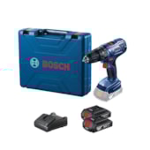 Furadeira/ Parafusadeira de Impacto 1/2" Bivolt com 2 Baterias 18V e Maleta GSB180LI BOSCH Furadeira/ Parafusadeira de Impacto 1/2" Bivolt com 2 Baterias 18V e Maleta GSB180LI BOSCH
