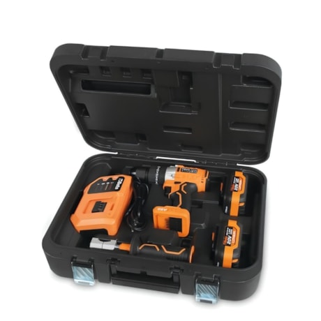 Furadeira Parafusadeira de Impacto 20V com 2 Baterias 4.0Ah Carregador e Maleta 1972/K20V-13BMC BETA-9659a49d-d029-4417-9329-a1099bdb5646
