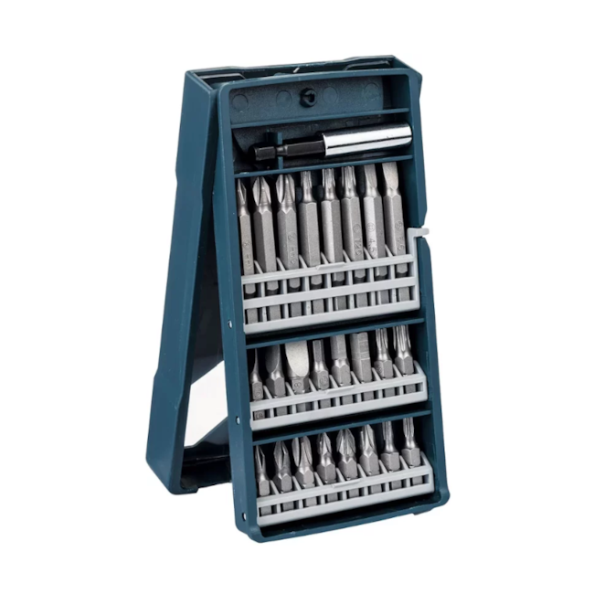 Furadeira Parafusadeira de Impacto GSB 180 LI com Bateria e Carregador Bivolt + Jogo de Pontas Mini X-Line 25 Peças BOSCH-587a6b37-1def-4723-b963-ad597475da55