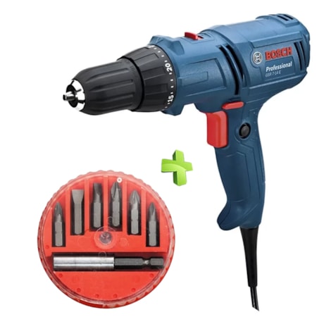 Furadeira/ Parafusadeira + Jogo de Bits 7 peças MTX GSR 7-14E BOSCH -3a37195e-2fad-4dbf-b7e7-5b222df2d2e1