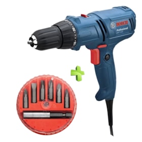 Furadeira/ Parafusadeira + Jogo de Bits 7 peças MTX GSR 7-14E BOSCH