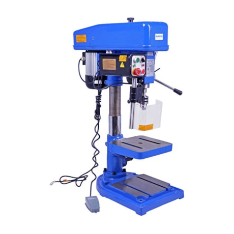 Furadeira Rosqueadeira de Bancada 16mm 750W Trifásica 5 Velocidades MR-726 MANROD-68a54aad-acb3-435e-b963-7098197f495e