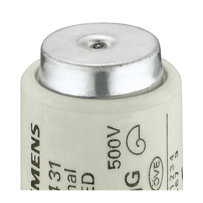 Fusível gL/gG Diezed Tipo DIII Fixação Parafuso 35A 50kA em 500Vca 5SB411 SIEMENS-78b703e1-cafd-40f4-ab13-56ed332ac161