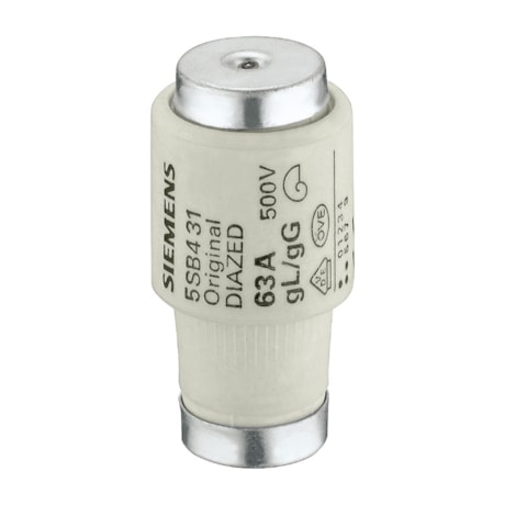 Fusível gL/gG Diezed Tipo DIII Fixação Parafuso 35A 50kA em 500Vca 5SB411 SIEMENS-cdb063ce-8739-4528-b32c-190f4bbc8583
