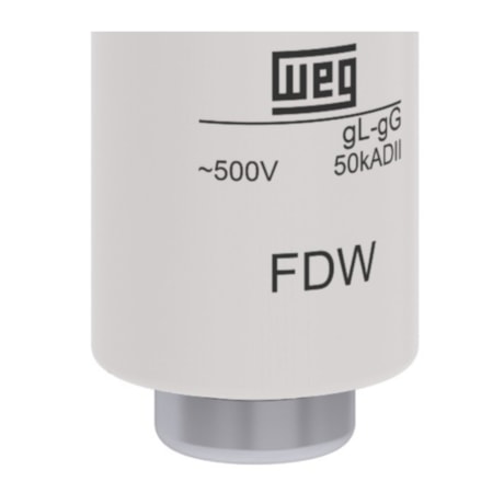 Fusível gL/gG tipo DII Fixação Parafuso 16A 50kA em 500Vca FDW-16S WEG-5981a335-b208-4536-ac8c-2cbb21e346a9