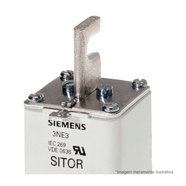 Fusível NH 1 aR Sitor Ultra Rápido 160A 100kA em 1000Vca 3NE3224 SIEMENS-45d3fa58-da49-4201-9c63-b7924806c741