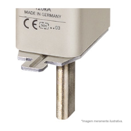 Fusível NH 1 gL/gG Retardado 100A 120kA em 690Vca 3NA31306 SIEMENS-f35b7567-d9ed-499d-a822-e106c6f0dce5