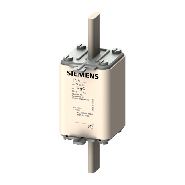 Fusível NH 1 gL/gG Retardado 250A 120kA em 500Vca 3NA3144 SIEMENS-a5f78ea4-b0b4-4686-b709-c4f10d60ffde