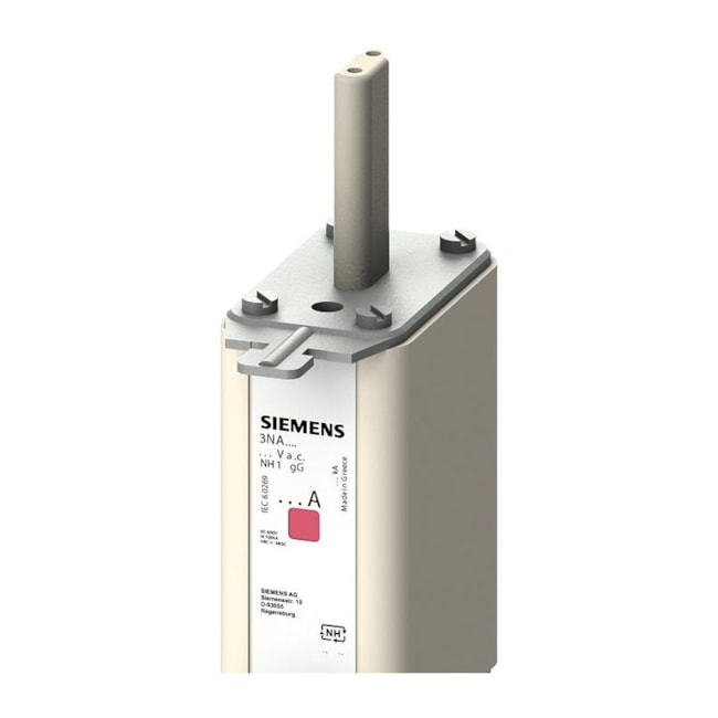 Fusível NH 1 GL/GG Retardado 63A 120KA em 500VCA 3NA7122 SIEMENS-60b4d10d-4adb-474f-b274-84965ac434fc