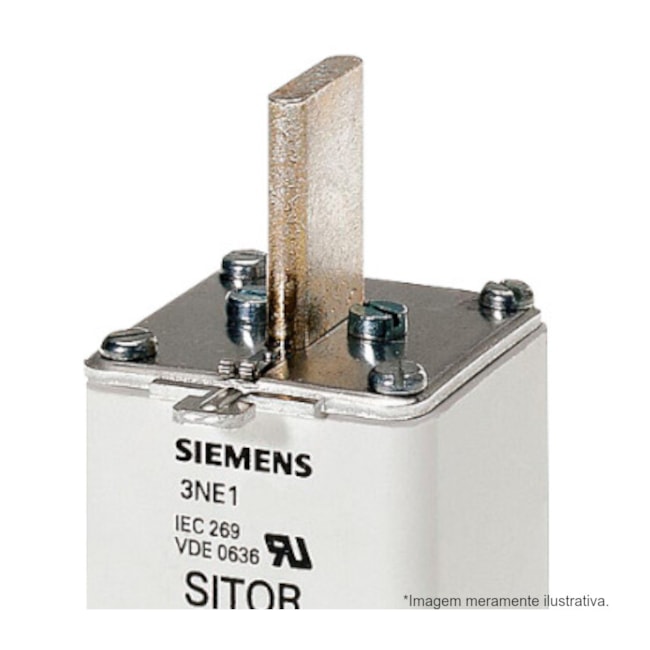 Fusível NH 1 gS Sitor Ultra Rápido 250A 100kA em 690Vca 3NE12270 SIEMENS-ee73055d-0dbc-491f-bccc-2909643143e7