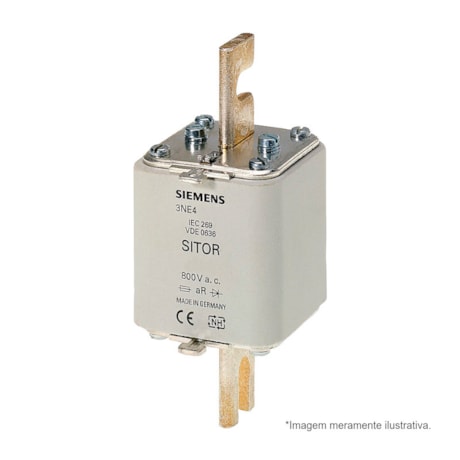 Fusível NH 2 aR Sitor Ultra Rápido 710A 50kA em 800Vca 3NE4337 SIEMENS-14545b73-d193-4849-a75c-0920f2f11c2c