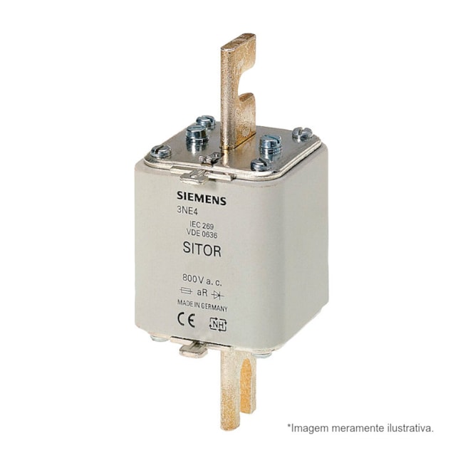 Fusível NH 2 aR Sitor Ultra Rápido 710A 50kA em 800Vca 3NE4337 SIEMENS-c84a3289-40dd-4136-b26b-011c32033c75