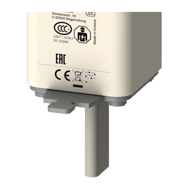 Fusível NH 2 GL/GG Retardado 200A 120KA em 500VCA 3NA3240 SIEMENS-77f38918-621c-4515-8bfb-2b711d673162