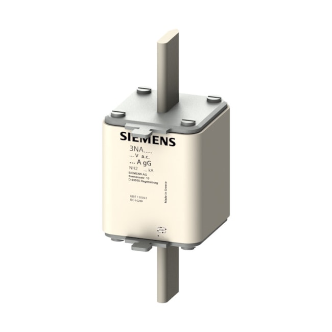 Fusível NH 2 GL/GG Retardado 300A 120KA em 500VCA 3NA3250 SIEMENS-25e6522e-c630-474c-bd17-adaa7a0ad93c