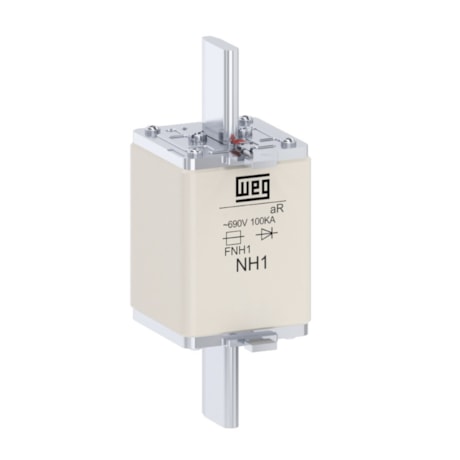 Fusível NH aR Ultra Rápido 400A 100kA em 690Vca FNH1-400K-A WEG