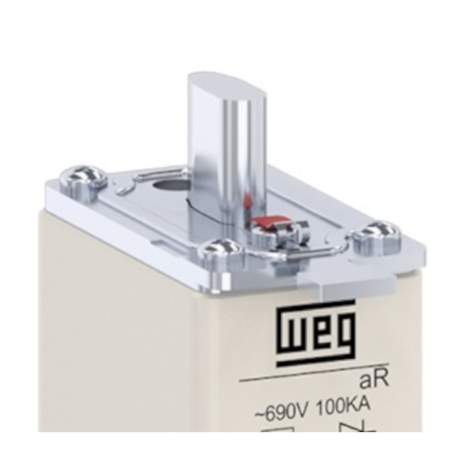 Fusível NH aR Ultra Rápido 50A 100kA em 690Vca FNH00-50K-A WEG-1af48f4e-d710-4a71-a240-23358b988fb0
