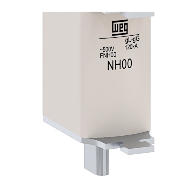 Fusível NH gl/gG Retardado 35a 120kA 500vca FNH00-35U WEG-c5ae0804-4235-48be-9315-ddbc0385a2a2