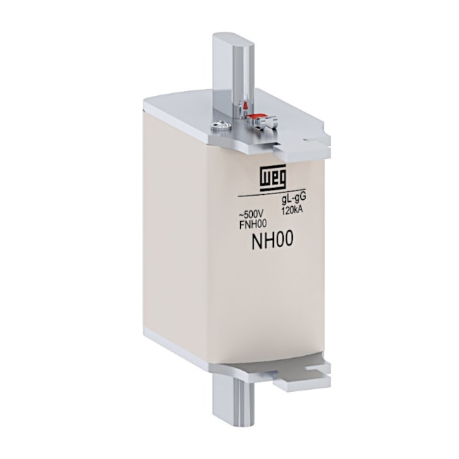 Fusível NH gl/gG Retardado 35a 120kA 500vca FNH00-35U WEG-8230324f-ee14-4345-bc55-1f5ce920e615